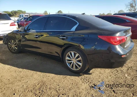 2015 Infiniti Q50 Base из США, поврежденный, VIN JN1BV7AP0FM342986
